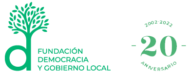 Fundación Democracia y Gobierno Local Logo